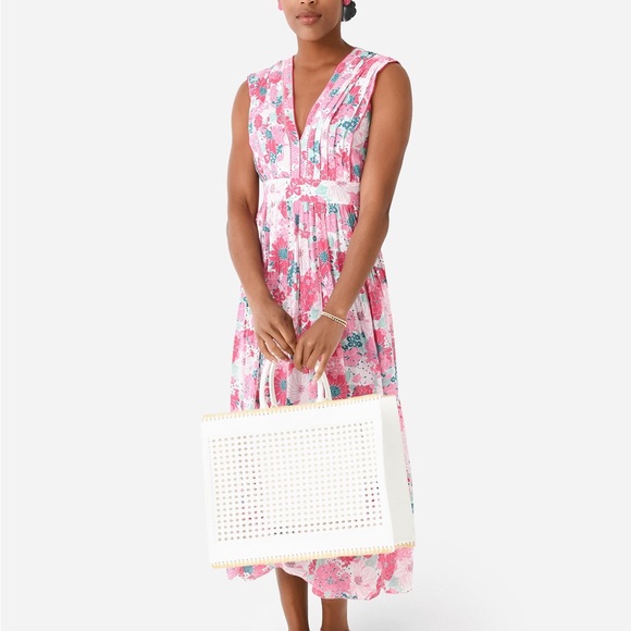 Poupette St Barth Agnes Pink Floral Dress - Picture 1 of 6
